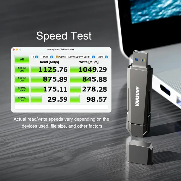 vansuny usb ssd 1000MB/s